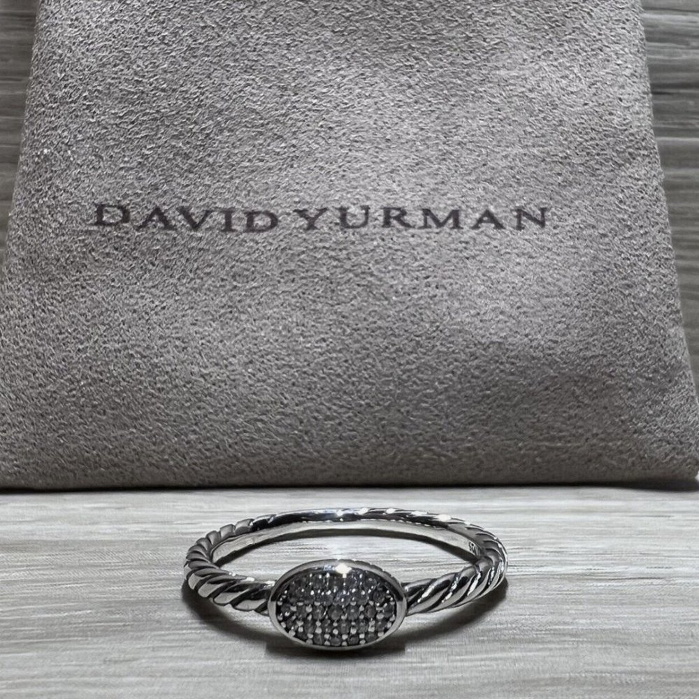 David Yurman Cable Collectibles Oval Stack Ring